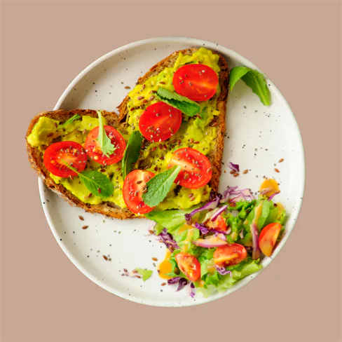 Avocado Heart Toast