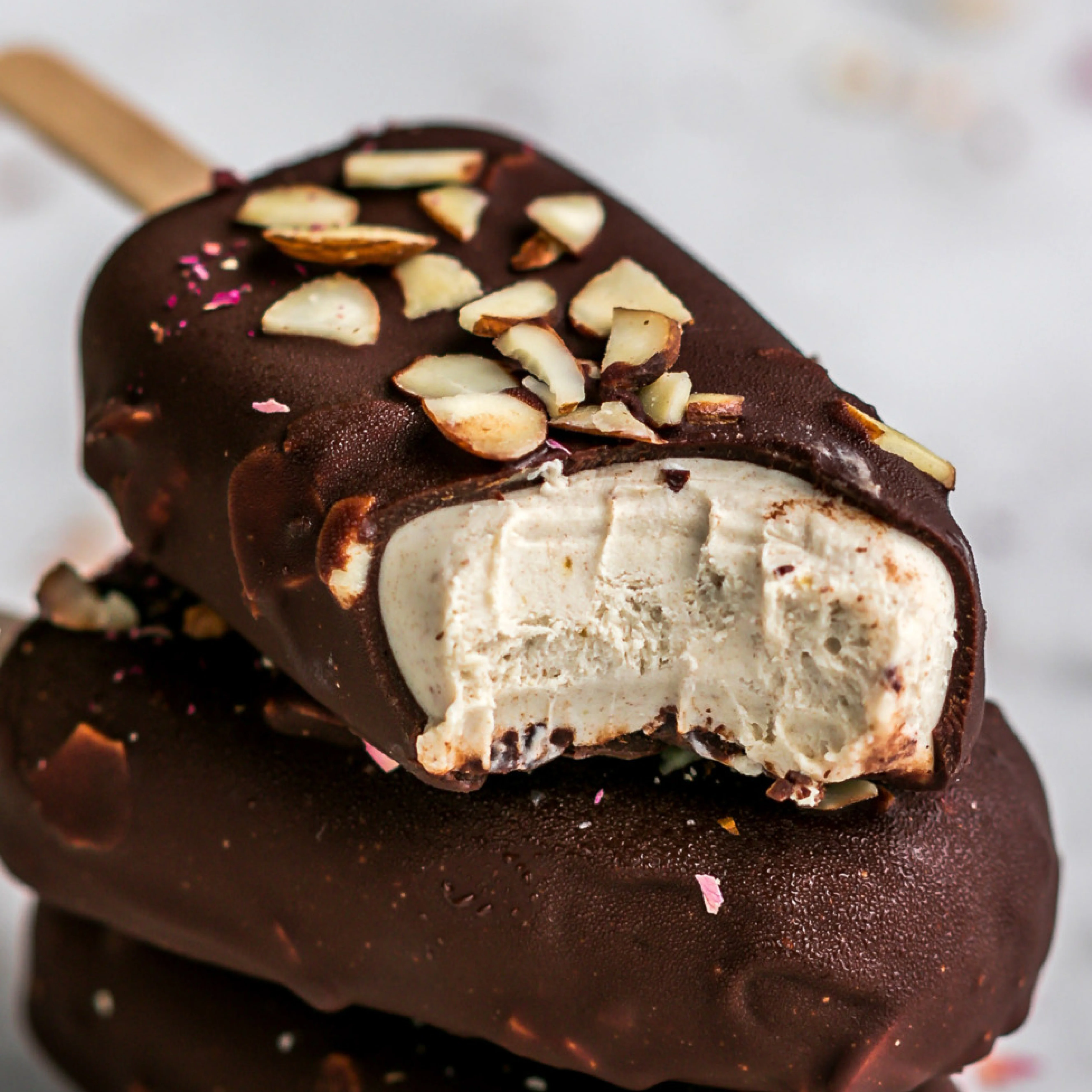 Caramel Popsicle Ice Cream (gluten-free)
