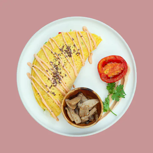 Chickpea Protein Omelette