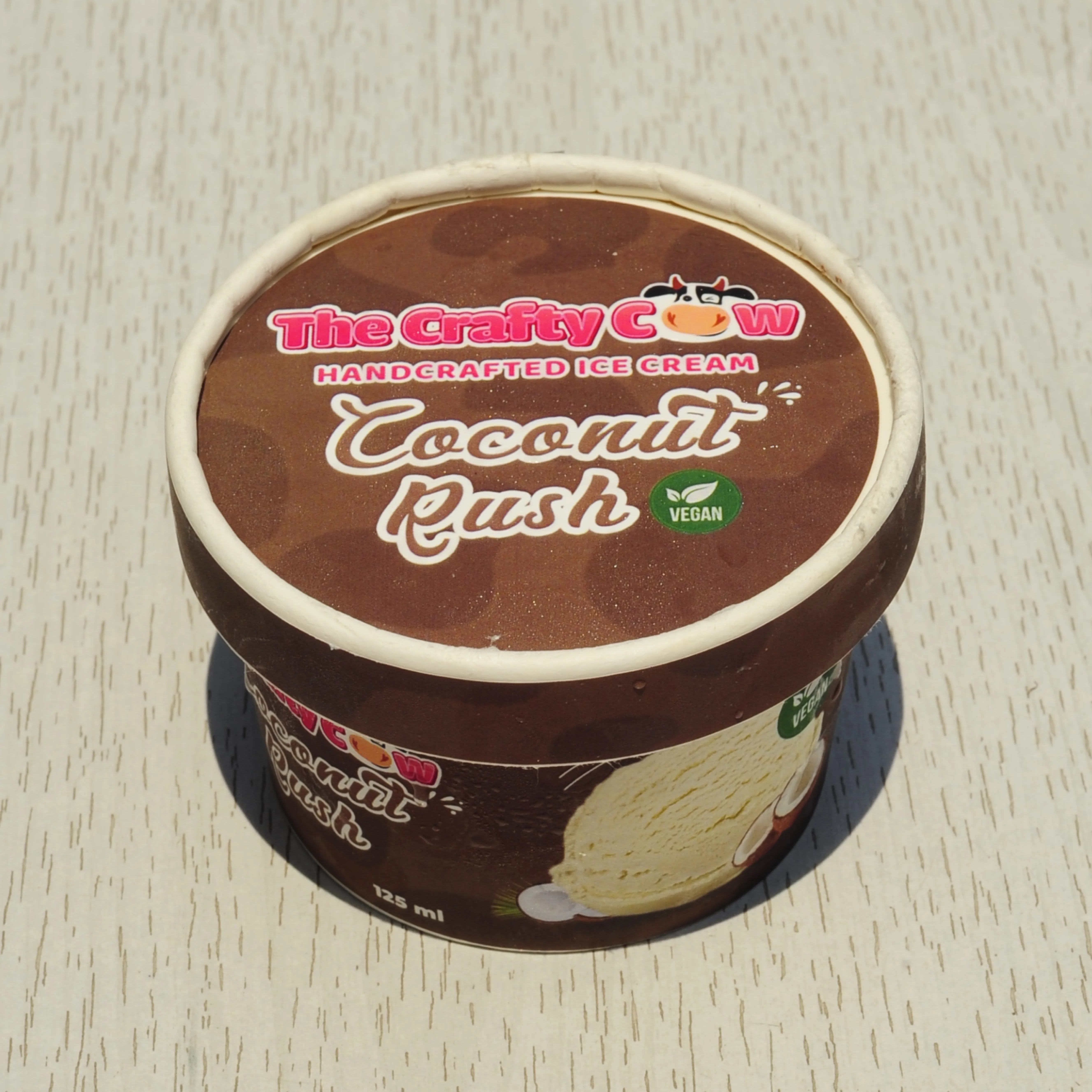 Crafty Cow Coconut Rush Ice Cream (gluten-free)