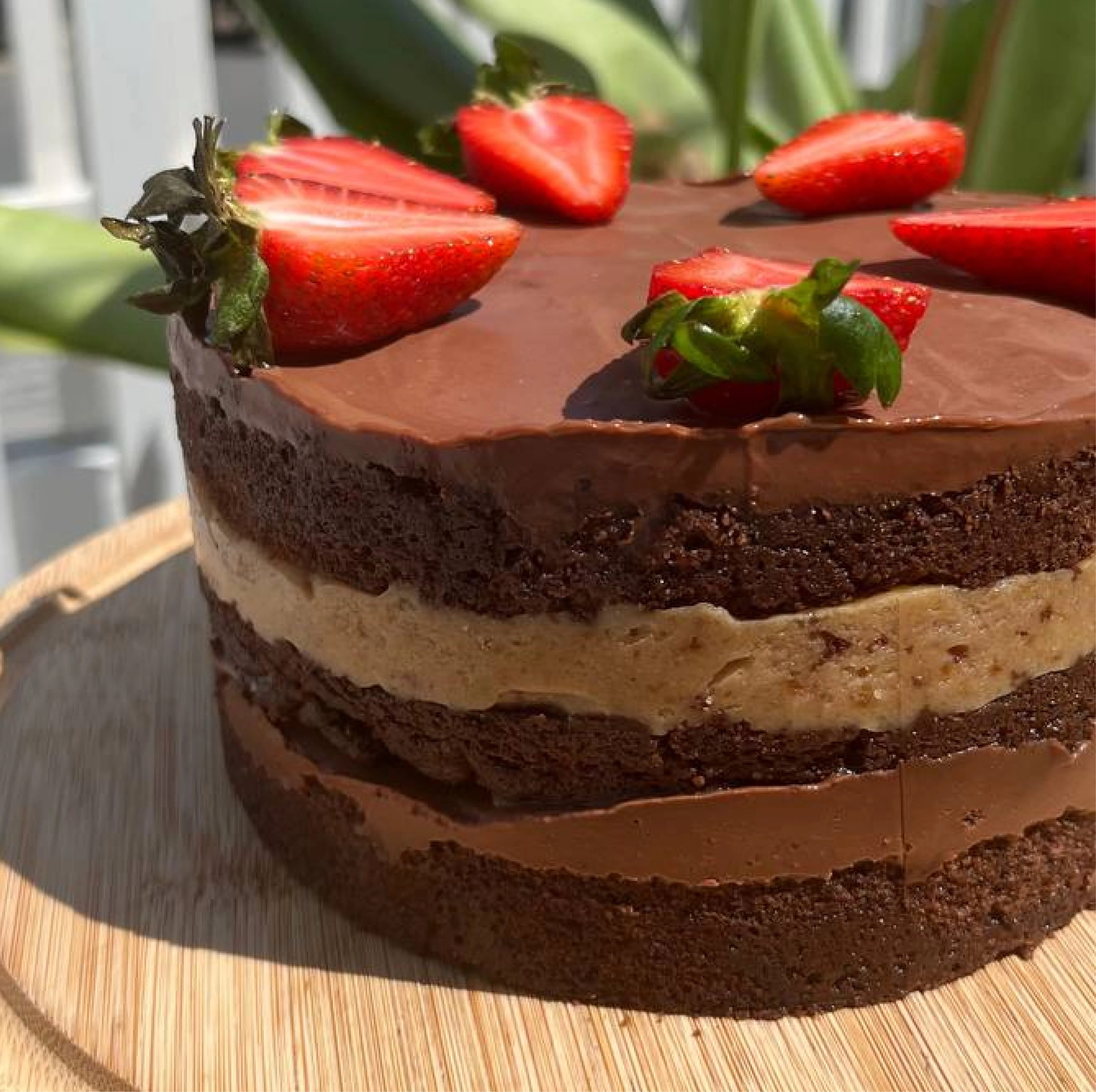 Gluten-Free Chocolate Cake With Caramel