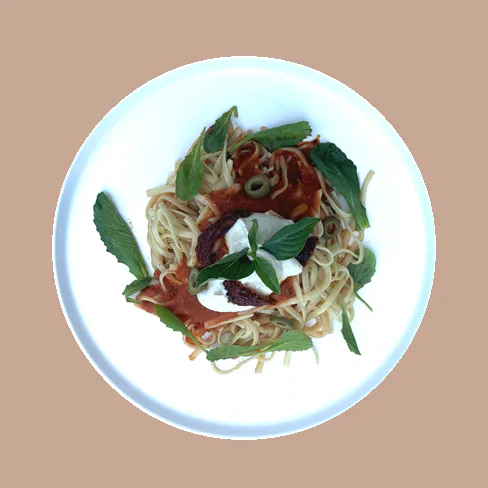 Pasta Pomodoro With Cashew Cheese