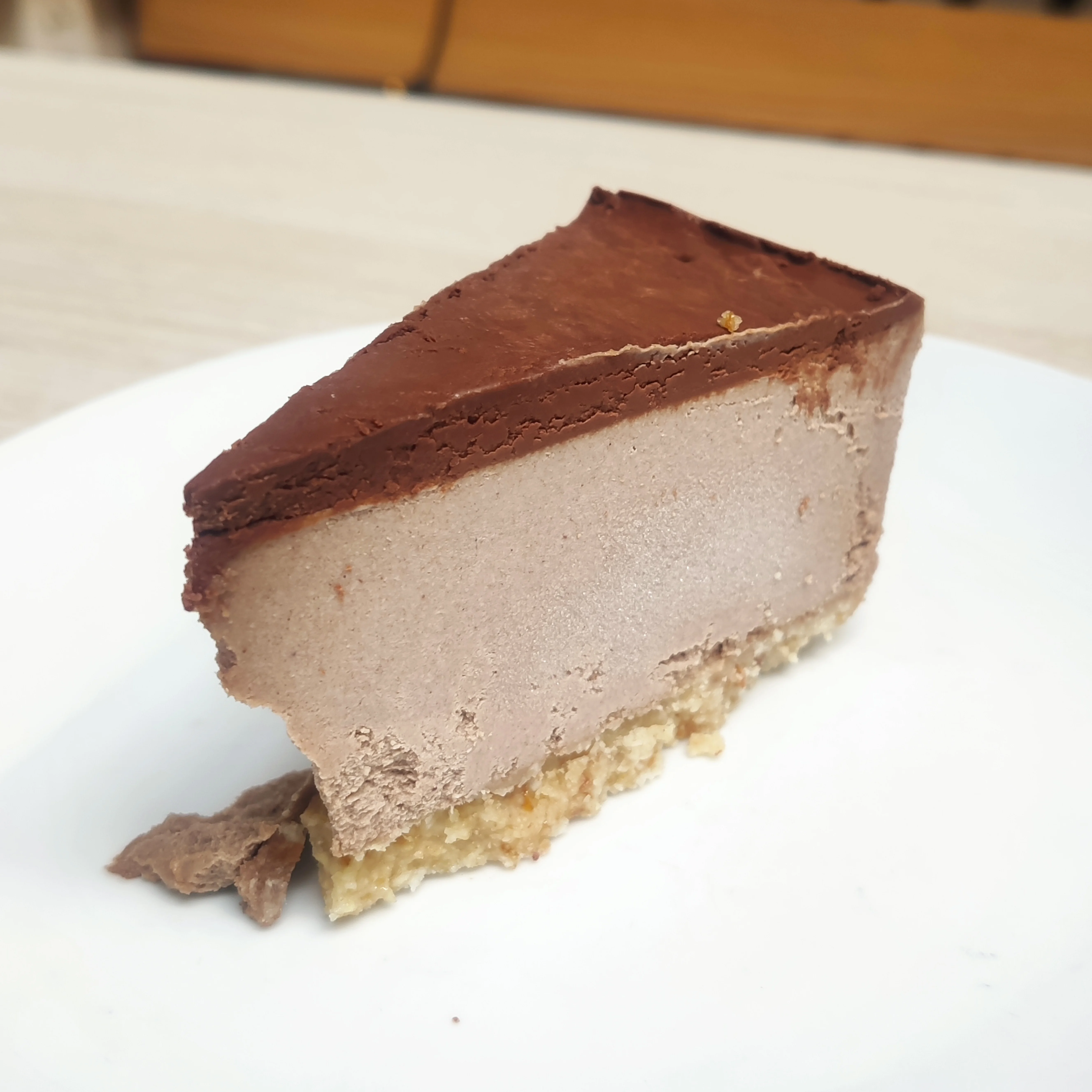 Raw Chocolate Cheese Cake (gluten-free)